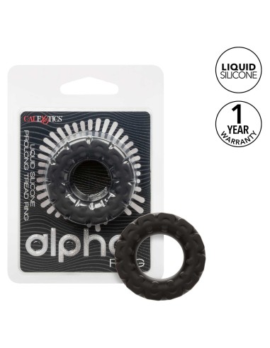 Cockring Alpha Black 25mm