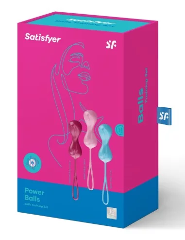 Kit de 3 boules de geisha - 3.4 cm