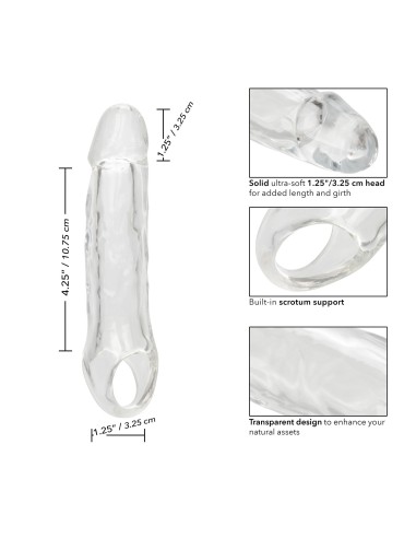 Gaine de pénis transparente Performance Maxx 13 x 3.5cm