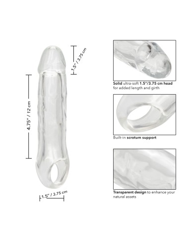 Gaine de pénis transparente Performance Maxx 15 x 4.3cm - Gaines Pénis - 7