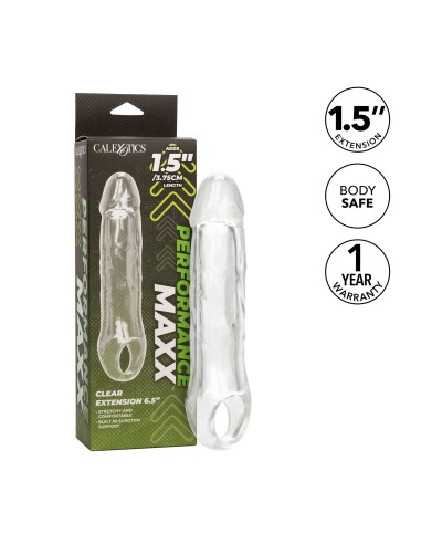 Gaine de pénis transparente Performance Maxx 15 x 4.3cm - Gaines Pénis - 8