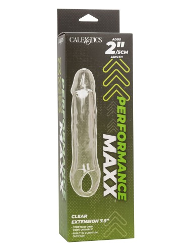 Gaine de pénis transparente Performance Maxx 18 x 5cm