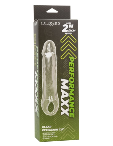 Gaine de pénis transparente Performance Maxx 18 x 5cm Gaine de pénis transparente Performance Maxx 18 x 5cm