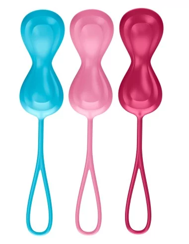 Kit de 3 boules de geisha - 3.4 cm