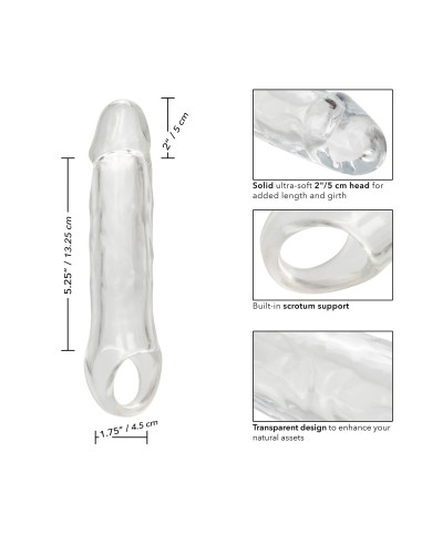 Gaine de pénis transparente Performance Maxx 18 x 5cm