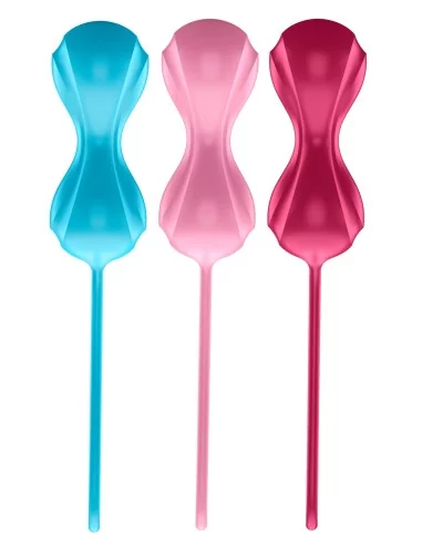 Kit de 3 boules de geisha - 3.4 cm