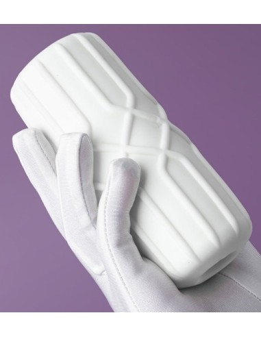 Masturbateur Wavy Blanc