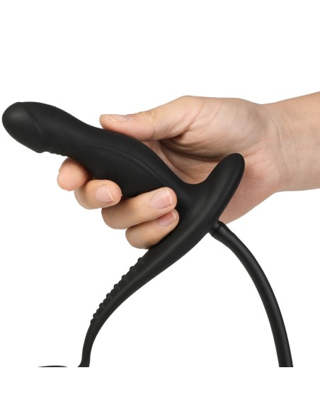 Plug gonflable et Cockring Infass 11 x 3cm