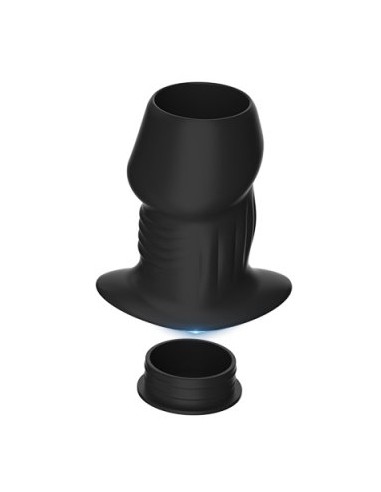 Plug Tunnel avec Bouchon Euhlo S 5 x 3.5cm Noir