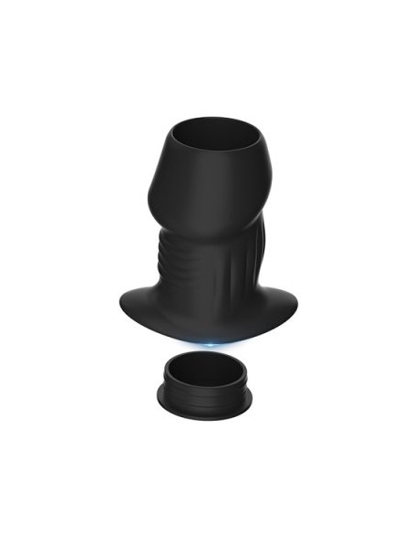 Plug Tunnel avec Bouchon Euhlo S 5 x 3.5cm Noir