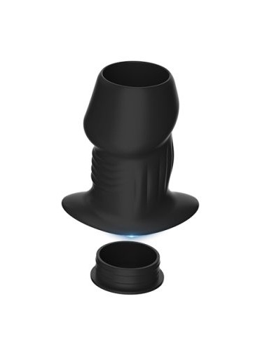Plug Tunnel avec Bouchon Euhlo M 6.5 x 4.5 cm Noir