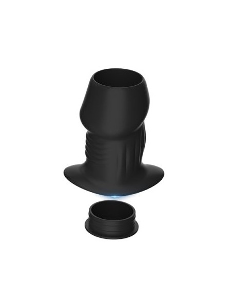 Plug Tunnel avec Bouchon Euhlo M 6.5 x 4.5 cm Noir Plug Tunnel avec Bouchon Euhlo M 6.5 x 4.5 cm Noir