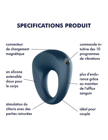 Cockring Vibrant Satisfyer Plus 2.5cm