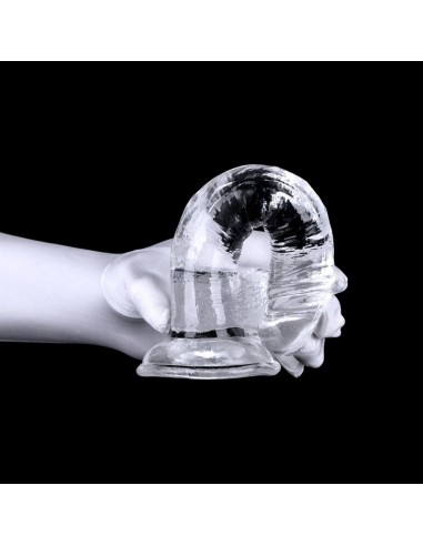 Gode Transparent Clean Dick L 15 x 4.5cm