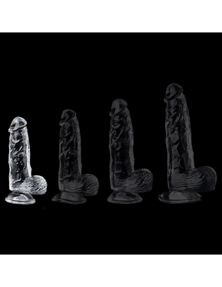 Gode Transparent Cute Dick S 12 x 3.5cm