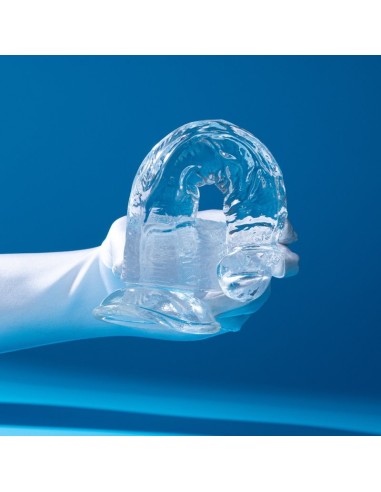 Gode Transparent Cute Dick M 14 x 4cm