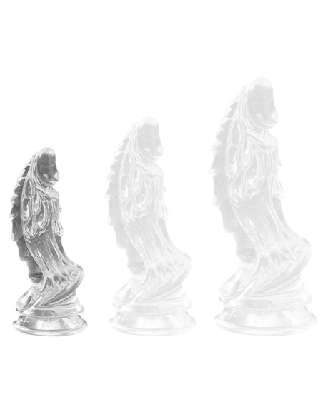 Gode transparent Curved Horn S 13 x 4.5cm