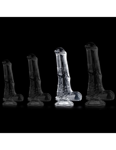 Gode Horse Transparent Whispy L 17 x 5cm