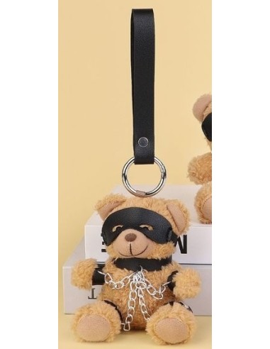 Ours Peluche Porte-Clés Beari Chain Noir