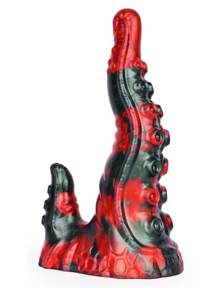 Gode Bukolix 16 x 5cm Noir et Rouge