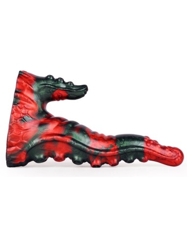 Gode Bukolix 16 x 5cm Noir et Rouge