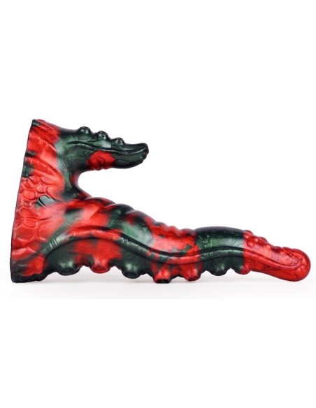 Gode Bukolix 16 x 5cm Noir et Rouge