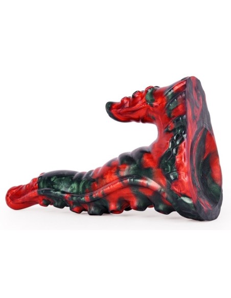 Gode Bukolix 16 x 5cm Noir et Rouge