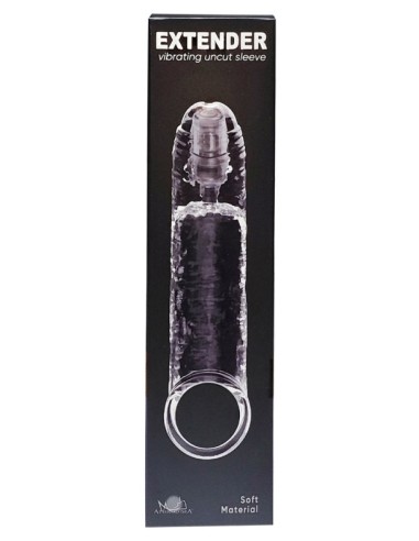Gaine de pénis Mini Uncut 13 x 4 cm Transparente