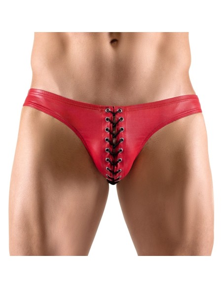Slip avec cordon Zonio Rouge Slip avec cordon Zonio Rouge