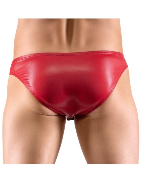 Slip avec cordon Zonio Rouge Slip avec cordon Zonio Rouge