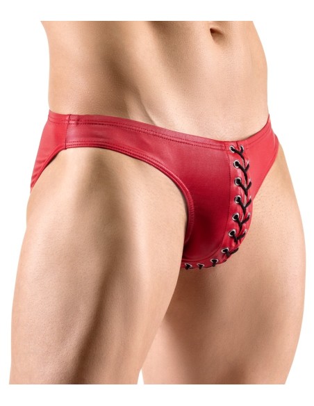 Slip avec cordon Zonio Rouge Slip avec cordon Zonio Rouge