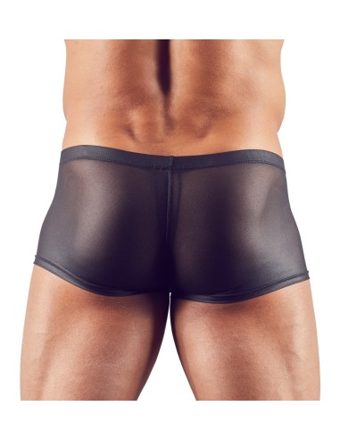 Shorty sexy à zip Hileo Noir