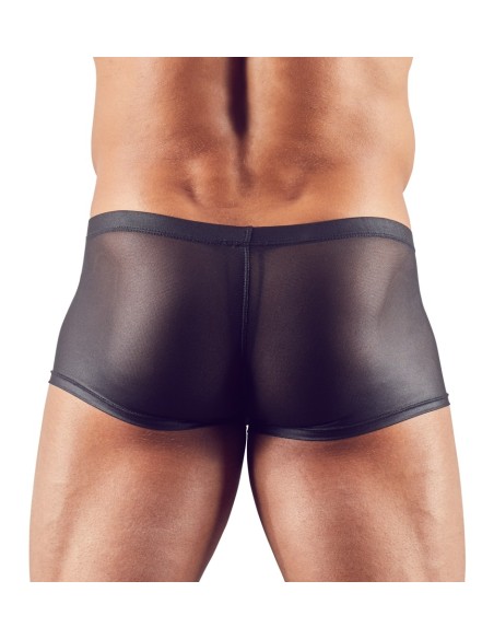 Shorty sexy à zip Hileo Noir