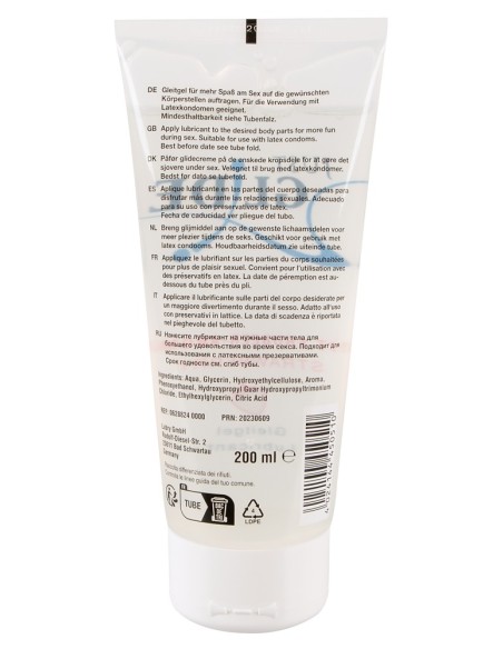 Lubrifiant Aromatisé Fraise Just Glide 200ml