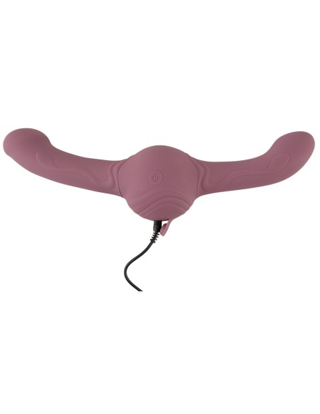 Double Gode vibrant Strong Shaking 12 x 4cm