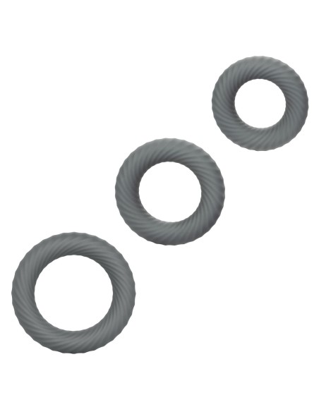 Lot de 3 Cockrings Link Up Gris