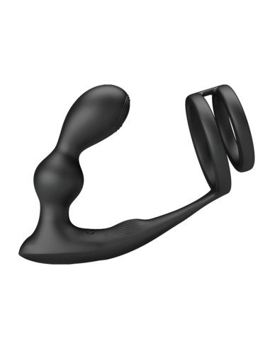 Cockring Plug Marshall Pretty Love 7.5 x 2.7 cm Noir