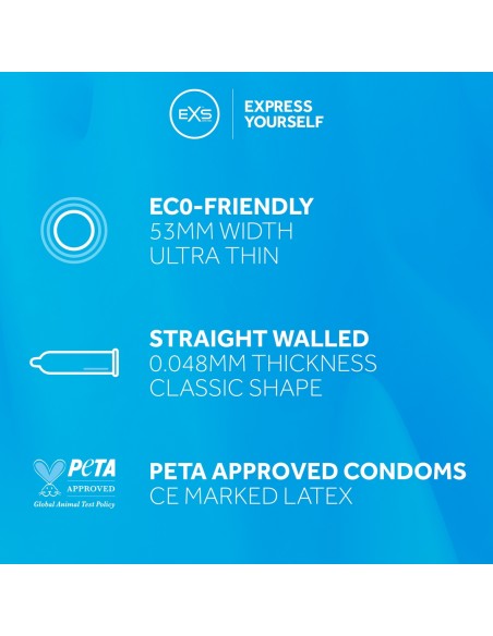 Préservatifs ultra fins Pure 53mm x12