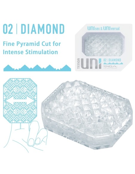 Gaine de masturbation Uni 02 Diamond