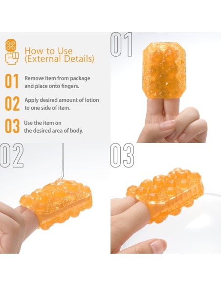 Gaine de masturbation Uni 03 Topaz