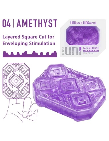 Gaine de masturbation Uni 04 Amethyst