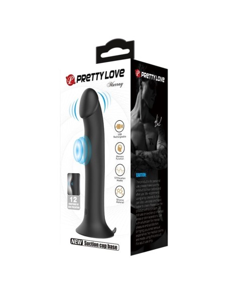 Gode Murray Pretty Love 17 x 3.8 cm Noir Gode Murray Pretty Love 17 x 3.8 cm Noir