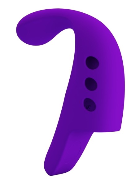 Gaine de Doigt Vibrante Gorgon Pretty Love 10.5 x 2cm Violet