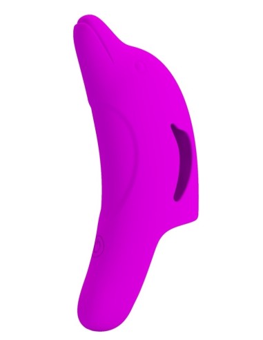 Gaine de Doigt Vibrante Delphini Pretty Love 7 x 3cm Fuchsia