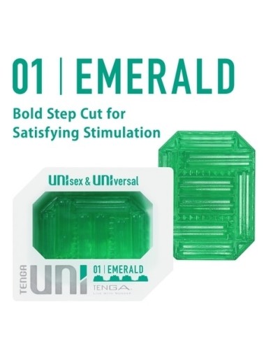 Gaine de masturbation Uni 01 Emerald