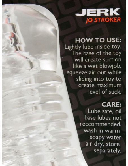 Masturbateur Jerk Oxballs transparent