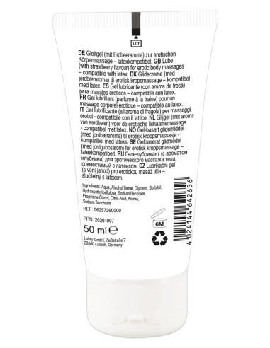 Gel de Massage Fraise 50ml