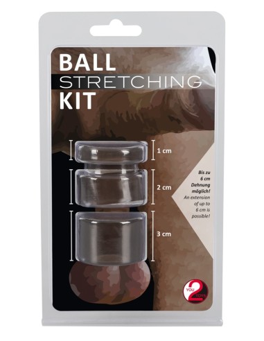 Lot de 3 Ballstretchers Stretching Kit Gris