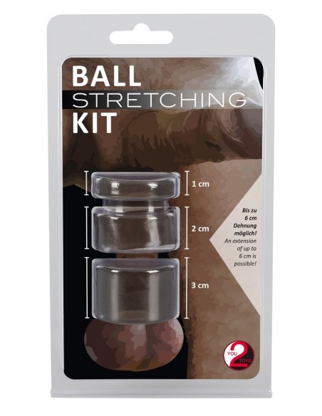 Lot de 3 Ballstretchers Stretching Kit Gris Lot de 3 Ballstretchers Stretching Kit Gris