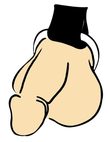 Harnais Complet en Cuir avec Anneau Pénien Leathercock S/L